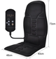 Массажная накидка с подогревом Massage Cushion JB-100B 12/220V c пультом - изображение 3