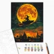 Картина по номерам Brushme Полёт ведьмы 40x50 BS54185 - изображение 2