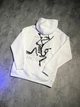 Худи унисекс с рисунком логотипа на клетке Arcteryx размер M белого цвета - изображение 3