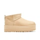 Женские угги UGG Classic Ultra Mini Platform Mustard Seed Песочный 38 1135092 - изображение 1