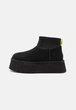 Женские угги UGG Classic Mini Dipper Black Черный 40 1168170 - изображение 1