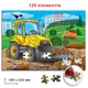 Дитячі пазли Бульдозер 86850, 120 елементів - зображення 2