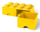 Pudełko do przechowywania klocków konstrukcyjnych LEGO Brick Drawer 8 z szufladami Żółte (5006133) - obraz 2