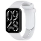Ремінець силіконовий MRK для Mi Band 8 Pro/Xiaomi Redmi Watch 4 Light Grey з металевим кріпленням (mrk3345) - зображення 1