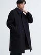 Пальто мужское Uniqlo 389509776 XL Черное (1159802794) - изображение 1