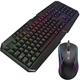Комплект 2 в 1 UKC 9541 USB клавиатура и мышка с RGB подсветкой - изображение 1