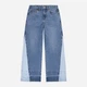 Подростковые джинсы для девочки Levi's Lvg '94 Baggy Wide Leg Release 4EL582-MCO-LV 158 см (14А) Голубые (3666643111335) - изображение 4