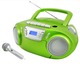 Бумбокс CD/MP3 з касетним магнітофоном, радіо FM-PLL Музичний центр 3 Вт - зображення 1