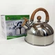 Чайник Unique UN-5302 brown со свистком 2.5L - изображение 2