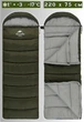 Туристичний спальник - ковдра з капюшоном до -17 °C Naturehike U350S NH20MSD07 Правий Темно-Зелений - зображення 1