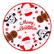 Набор пиал с дощечкой на бамбуковой подставке "Merry Christmas", 24,5 см (6020-001) - зображення 4