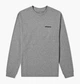 Лонгслив Patagonia L/S P-6 Logo Responsibili-Tee Grey 38518GLH M - изображение 1