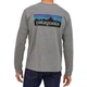 Лонгслив Patagonia L/S P-6 Logo Responsibili-Tee Grey 38518GLH M - изображение 3
