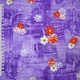 Коттон стрейч фиолетовый с ромашками и джинсовыми карманами, ш.150 (12076.001) - изображение 1