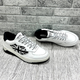 Мужские кожаные кроссовки Konors White Black 40 - изображение 2