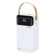 Внешний аккумулятор повербанк power bank Remax RPP-566 80000mAh 5A 20W PD USB/Type-C Кабели Фонарик Белый - изображение 1