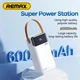 Внешний аккумулятор повербанк power bank Remax RPP-565 60000mAh |2USB/Type-C/Lightning, QC/PD, 22.5W/5A| black - изображение 8