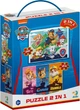 Пазл 2 в 1 DoDo Paw Patrol Такие хорошие щенки (4823115909626) - изображение 1