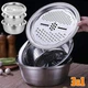 Багатофункціональний кухонний набір з нержавіючої сталі 3 в 1 Metal Basket Cutter - зображення 2