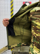 Тактична куртка Soft Shell з безліччю кишень та флісовою підкладкою Multicam M - зображення 5