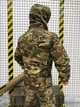 Тактична куртка Soft Shell з безліччю кишень та флісовою підкладкою Multicam M - зображення 6