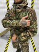 Тактична куртка Soft Shell з безліччю кишень та флісовою підкладкою Multicam L - зображення 2