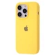 Чехол силиконовый VVave Premium Silicone Case Full для Apple iPhone 16 Pro yellow - изображение 1