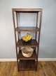 Стелаж (этажерка) 1500х520х360 мм WoodDecor из натурального дерева Коричневый - изображение 4
