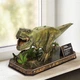3D пазл объемный Cubic Fun National Geographic Dino Тираннозавр Рекс 52 элемента DS1051h - изображение 5