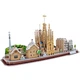 3D пазл CubicFun City Line Барселона (MC256h) 4965088 - зображення 1