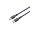Кабель AUKEY Type-C/Type-C 100W 1.8m (CB-SCC102) чорний - изображение 2