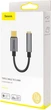 Кабель-перехiдник Baseus Type-C Male to 3.5mm Female Adapter L54 Black (CATL54-01) - зображення 2