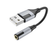 Звуковая карта адаптер BOROFONE BV19 Creator external sound card USB to 3.5mm Black (6941991108358) - изображение 1