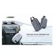 Сумка рганайзер для кабелів і дрібної електроніки UGREEN LP152 Travel Storage Case Grey (UGR-50903) - зображення 3