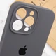 Чохол для смартфона Silicone Full Case AA Camera Protect for Apple iPhone 14 Pro Max 12,Dark Grey (FullAAi14PM-12) - изображение 7