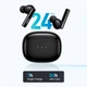 Бездротові навушники UGREEN WS106 HiTune T3 Active Noise-Cancelling Wireless Earbuds BT5.2 Black (UGR-90401) - зображення 2