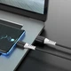 Кабель HOCO X82 USB to Type-C 3A 1m silicone connectors Black (6931474768575) - зображення 3