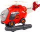 Helikopter do skręcania Leantoys Czerwony (5905991018940) - obraz 3