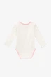 Боди-лодочка для малышей Baby Life 3-05 68 см Молочный (2000990834096) - изображение 5