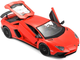 Metalowy model samochodu BBurago Lamborghini Aventador LP 750-4 1:24 Czerwony (4893993210794) - obraz 4