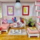 Румбокс Рожевий лофт DIY House Roombox Pink loft Інтер'єрний конструктор M033 з куполом - зображення 8