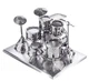 3D пазл Металлический Ударная установка Metal Earth JS062 - изображение 2