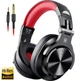 Наушники OneOdio Fusion Wireless A71 студийные диджейские полноразмерные Red - изображение 4