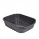 Туалет для котів з бортиком Природа Comfort L 49*39*15 см (сірий) - зображення 4