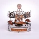 Коллекционная модель-конструктор Metal Time Riding the Best Механическая карусель (MT042) - изображение 7