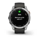 Сталевий розумний годинник Garmin Epix Gen 2 (010-02582-01) cірий з силіконовим ремінцем - изображение 11