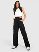 Брюки женские Boohoo GZZ83488 36 Черные (KAY2000001549810) - изображение 3