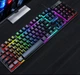 Игровой комплект, клавиатура игровая + игровая мишь T-Wolf TF200 2 в 1 проводной с RGB подсветкой - изображение 1