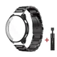 Комплект для годинника Amazfit GTR4 чорний (чохол + ремінець Rolex design 22 мм) - зображення 1