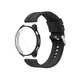Комплект для годинника Amazfit GTR4 чорний (чохол + силіконовий ремінець 22 мм) - зображення 1